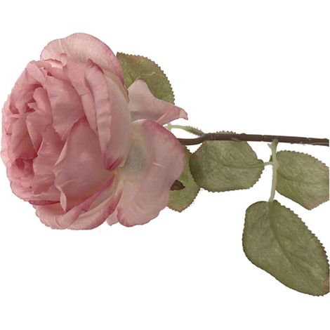 Rose artificielle rose, une décoration exquise pour la maison, la chambre, la table de mariage ou un bouquet.