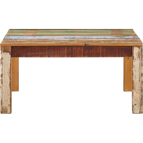 Maison Exclusive - Couchtisch 80x80x40 cm Altholz Massiv