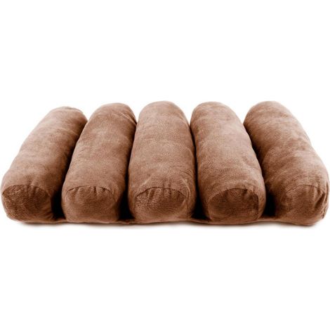 Coussin de Relaxation "Multi-Positions" 53cm Marron (1/5)