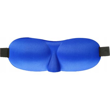 3D Premium-Schlafmaske BESSERER SCHLAF BLAU