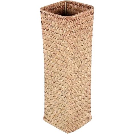 Vase à Fleurs en Rotin Paniers en Bambou DéCoration Vases Fleur Corbeille de Fruits Vase à Fleurs Vases Hauts pour la DéCoration (1/4)