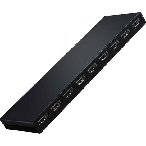 Répartiteur HDMI 8 ports 1 en 8 ports 1x8, Hub vidéo 1080p pour HD HDTV 4k 3d DVD Ft, 2024 (1/5)