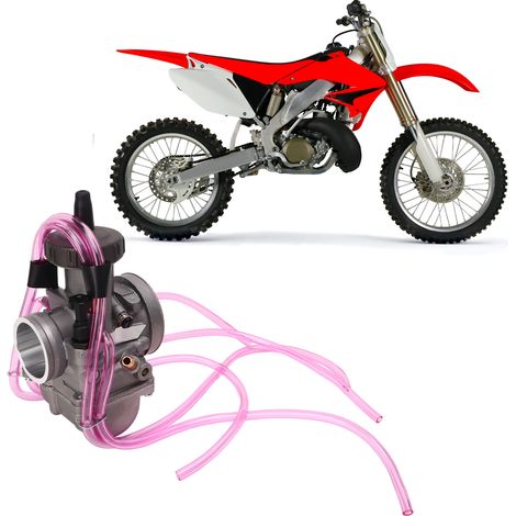 Pinkfarbener PWK38-Vergaser für Honda Suzuki Yamaha Offroad-Motorräder (404-051) (1/5)