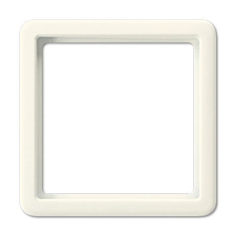 Jung Marco intermedio 55 x 55 mm, termoplástico, blanco, montaje vertical y horizontal 561 Z5