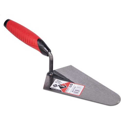 Truelle bi-matière RUBIFLEX PFP24 180 x 103 mm – Poignée ergonomique – Fixation indémontable – Traitement thermique pour flexibilité - RUBI 180 X