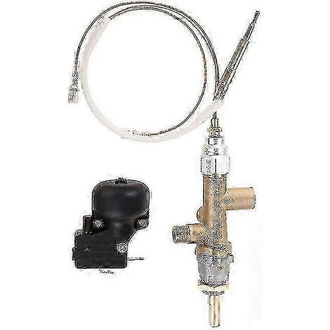 Vanne de contrôle pour chauffage de terrasse à gaz, capteur thermocouple, bouton de vidange, commande de foyer au propane/GPL Sa 2025 (1/5)