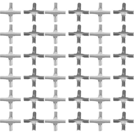 Boucles en croix invisibles pour filets antivol (1/5)