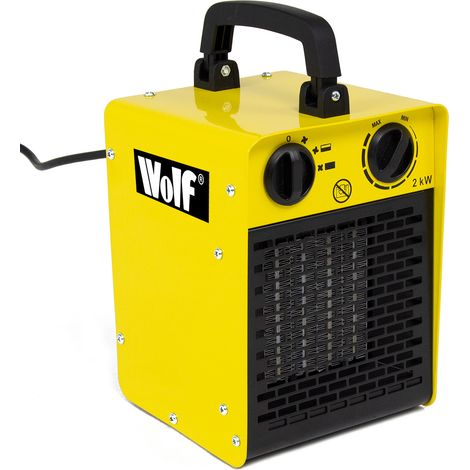 Wolf 2kW Industrial Fan Assisted Space Heater (1/4)