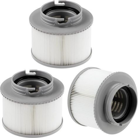 3 Pièces Filtre pour FD2089, Cartouche Filtrante Mspa, Réutilisable Cartouche Filtre Spa Lite pour Tous Modèles Piscines Gonflables (1/5)