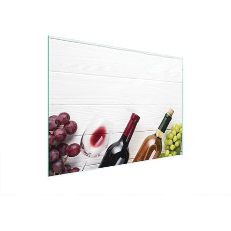 Glasschneidebrett 40x30 Wein (1/5)