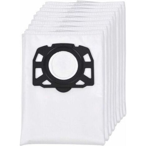 Lot De 8 Sacs Filtrants De Rechange Pour Aspirateur Karcher Wd4 Wd5 Wd5 / Premium / Mv4 / Mk5 / Mv6 (1/5)