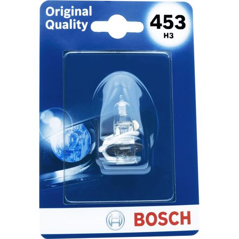 Lampadina alogena Bosch H3 12V 3200K gialla 55W PK22s, 1 pz. (1/3)