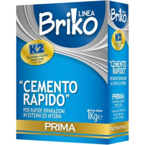 12 x LINEA BRIKO CEMENTO RAPIDO DA  1 KG