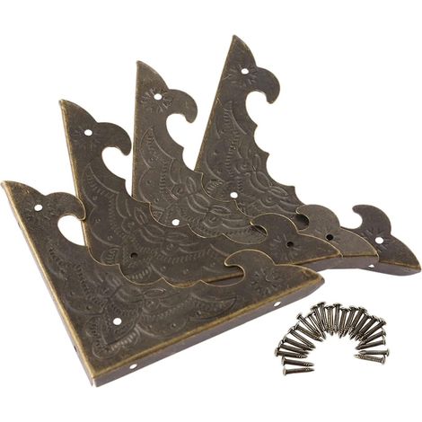 Protections d'angle métalliques, clous, vis et fixations de style (1/5)