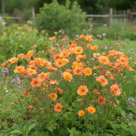 Benoîte Tempo ® 'Orange'/Lot de 9 godets