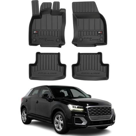 OMAC Tapis de Sol Caoutchouc pour Audi Q2 2017-2025 Noir Premium (1/5)