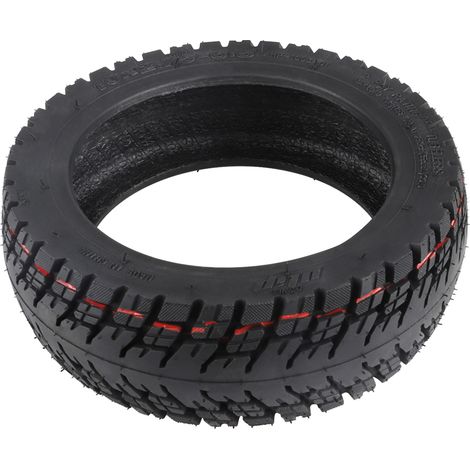 Ulip 10x2.75-6.5 pneu Tubeless 10 pouces remplacement de pneu de Scooter électrique sous vide tout-terrain avec buse (1/5)