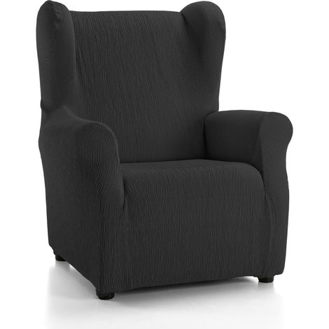 Housse Fauteuil orejero, Tissu, Noir, 33 x 8 x 42 cm (1/5)