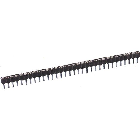Bornes femelles à pas tournant 32 broches 2,54mm Sts-32p