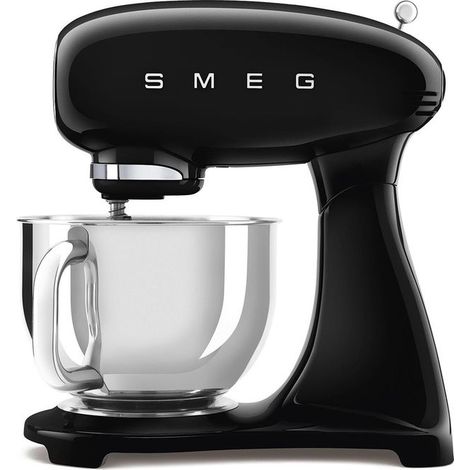 Smeg SMF03BLEU Robot da Cucina Nero 4,8 L 800 W