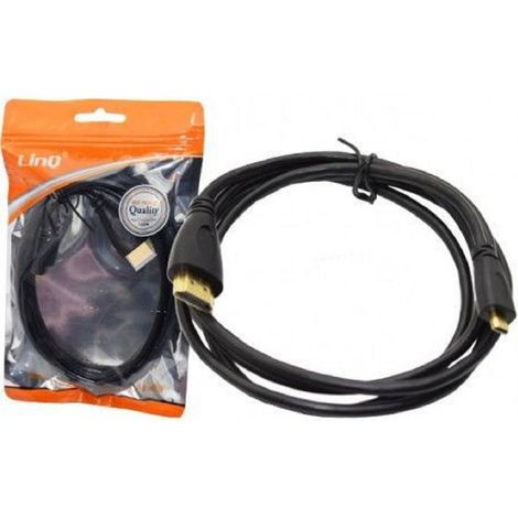 Linq - Cavo Adattatore Conversione Da Micro Hdmi A Hdmi Lunghezza 1,5 Metri Hd-c4527 - (1/2)