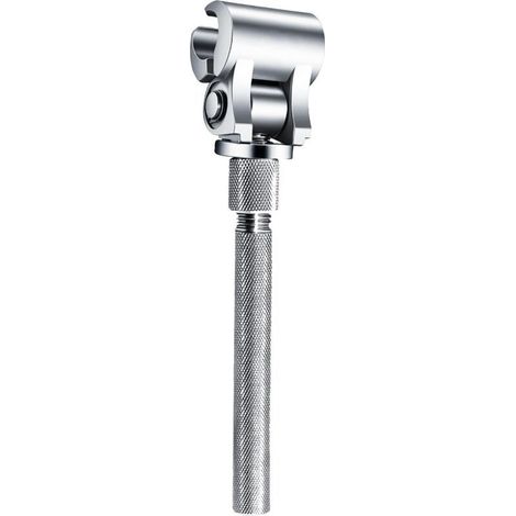Clé à réglage d'écartement de porte, outil de réglage de charnière, acier inoxydable, outil d'installation et de réparation de portes et fenêtres. (1/4)