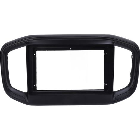 Cadre de panneau de navigation de 9 pouces anti-rayures élégant noir pour autoradio Fascia ABS lunette pour Strada 2021 à 2024 sans cordon d'alimentation (1/5)