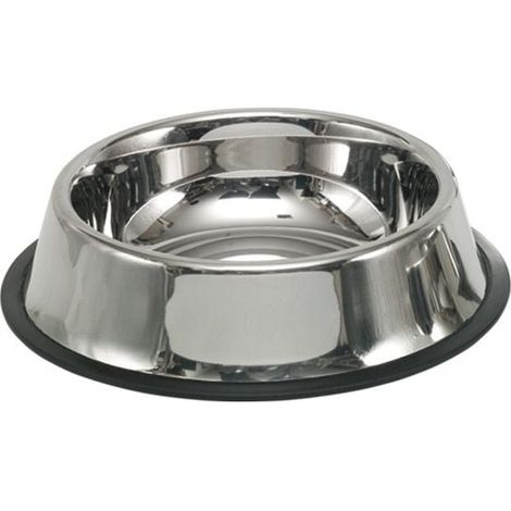 Nobby Edelstahlnapf rutschfest 450 ml 19cm Futter- & Trinknäpfe (1/2)