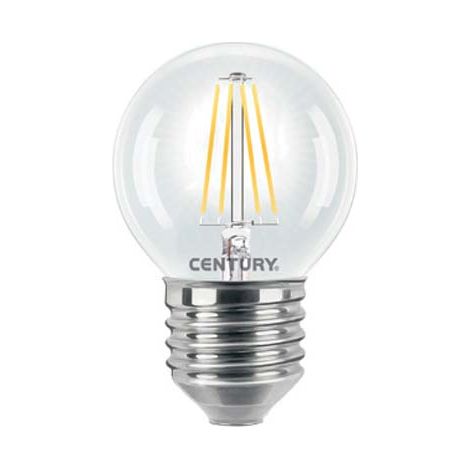 LAMPADA WIRE LED SFERA INCANTO CENTURY - CALDA VOLT 230 WATT 6 LUMEN 806 E27- 5 pezzi