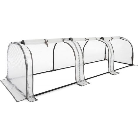 Christow Reinforced Grow Tunnel Greenhouse - 3 Section (1/5)