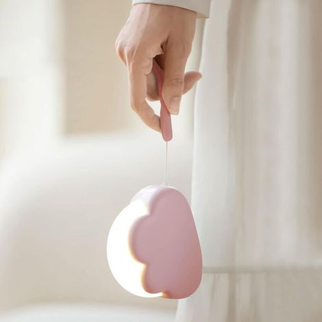 Veilleuse Enfant Rechargeable, Lampe de Nuit Nuage Nomade pour Allaitement, Torche Enfant Portable (1/5)