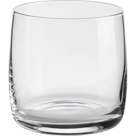 Verre Ankara soufflé à la bouche transparent