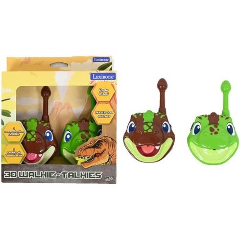 Walkie-Talkies 500 m 3D-Dinosaurier (1/4)