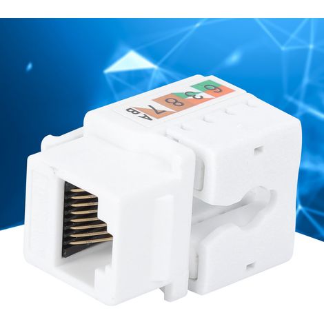 Module d'information pour câble réseau 3PCs, accessoires informatiques, port unique Cat5e RJ45-8P8C (1/5)