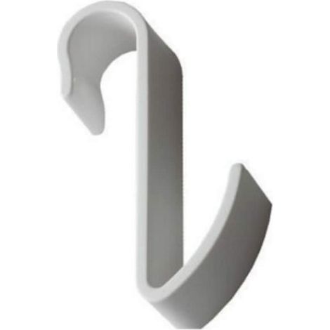 Appendino in resina bianco hook bianco per box doccia acessori bagno (1/2)