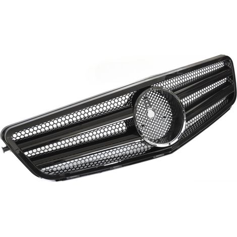 Grille calandre Mercedes classe C W204 de 2007 a 2014 Look CL Noir Brillant-42692668