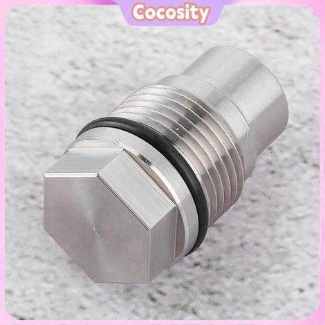Cocosity Vanne de rail de carburant Cocosity Vanne à boisseau de rail de carburant Bouchon De Rampe D'Injection Pour moto soupape (1/5)