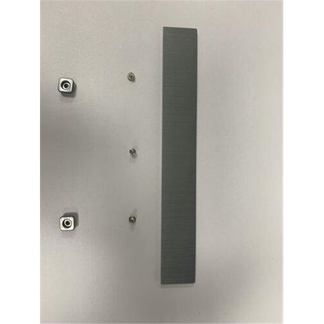 Set tapa deslizante gris para placa Kin, material resistente y diseño moderno
