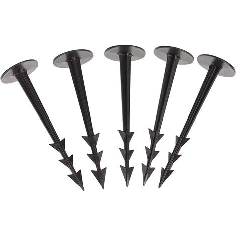 Lot de 100 TerraPEG piquets de Fixation pour Jardin pour la Fixation des Tissus Anti Mauvaises Herbes (1/5)