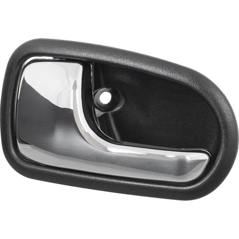 Poignée de porte intérieure avant gauche NOIRE + CHROME pour Mazda 626 IV 92-97 (1/5)