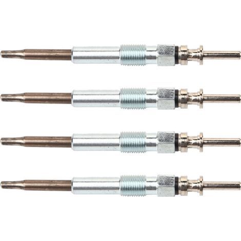 Bougies de préchauffage diesel en métal – Lot de 4 pièces compatibles BMW séries 3, 5, 6, 7, X3, X5, X6, 30d, 35d (1/5)