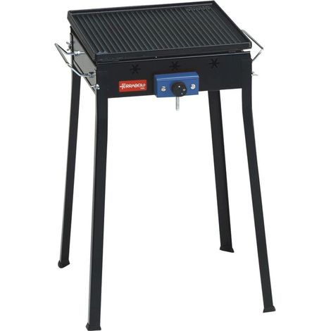 Barbecue a Gas Mono Piastra (l x P x H) Ferraboli 50 x 49 x 70 cm