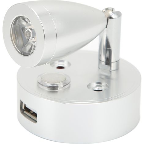 10–30-V-LED-Leselampe für Wohnmobile, Boote und Wohnwagen, warmweißes Licht (3500 K), Spotlicht (1/5)