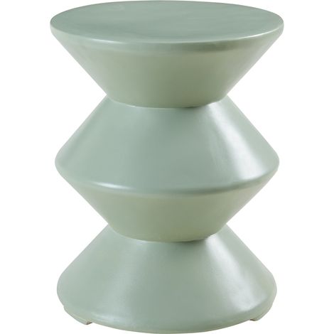 Tavolino laterale 47 x 37 cm verde menta 030010922
