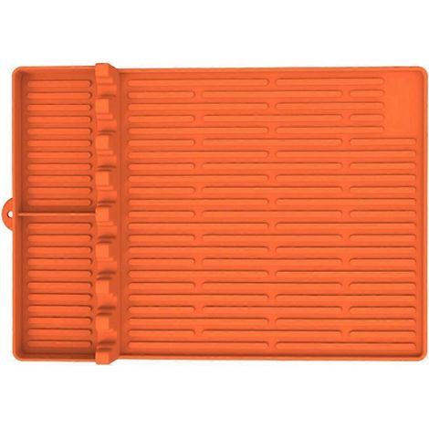 Silikon-Seitenrostmatte für den Grillofen, Schutzmatte für Backbleche und Werkzeuge
