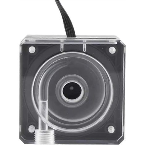 FREEZEMOD 500 L/h Flüssigkeitskühlungspumpe, ultradünnes PMMA-Gehäuse, PWM-Drehzahlregelung, 3 Meter Förderhöhe, 500 L/h Durchflussrate, 4 cm Dicke. (1/5)