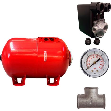 Kit réservoir vessie VAREM horizontal 20L - 1"