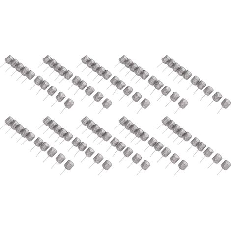 Lot de 100 paniers à engrais en maille d'acier inoxydable pour jardinage, petits bacs à nutriments (1/5)