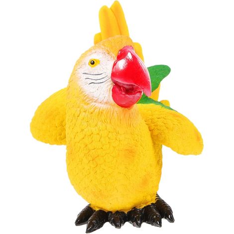 Dekoration für Zuhause Künstliche Vogelfigur aus Kunstharz