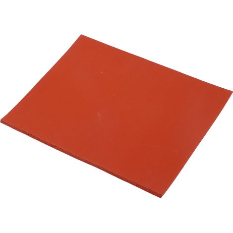 3-teilige rote Silikon-Schutzmatte, hitzebeständig, rutschfest, flexibel, geruchlos, Tischgießform (1/5)